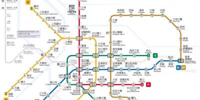 Zemljevid Taipei jieyun