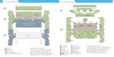 Taipei taoyuan letališče zemljevid